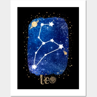 leo Posters and Art